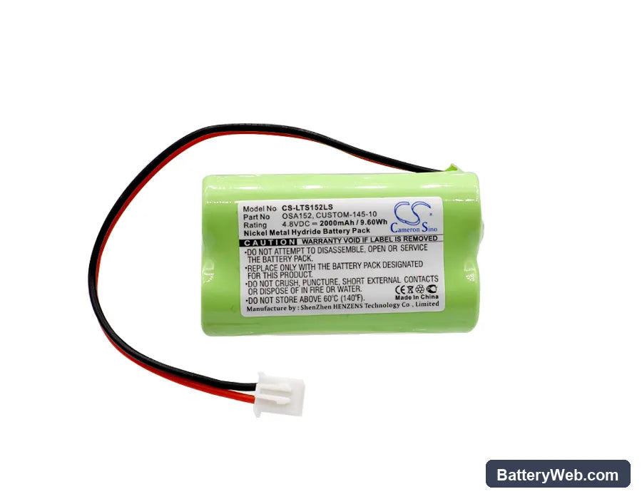 Lithonia Lithonia Daybright D-AA650BX4 Squared Shape Replacement Battery, 4.8V, 2000mAh, Ni-MH 3