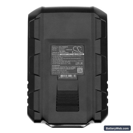 LUX-TOOLS A-36LI/38 H Replacement Battery, 36V, 5000mAh, Li-ion 5