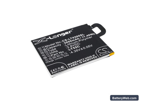 LeEco Le1s Replacement Battery, 3.8V, 3000mAh, Li-Polymer 1