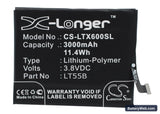 LeTV 1 Replacement Battery, 3.8V, 3000mAh, Li-Polymer 1