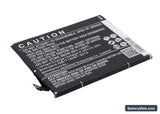 LeTV 1 Replacement Battery, 3.8V, 3000mAh, Li-Polymer 3