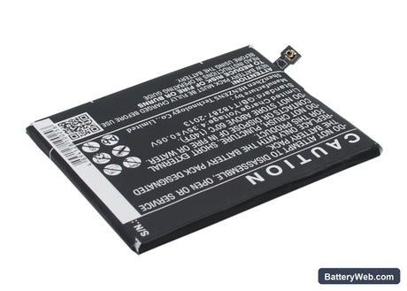 LeTV 1 Replacement Battery, 3.8V, 3000mAh, Li-Polymer 4