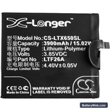 LeTV Le Pro 3 AI Replacement Battery, 3.85V, 3900mAh, Li-Polymer 3