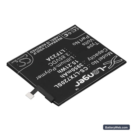 LeTV Le Pro 3 Replacement Battery, 3.85V, 3950mAh, Li-Polymer 2
