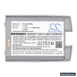 LG KU950 Replacement Battery, 3.7V, 1000mAh, Li-ion 5