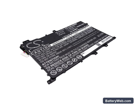 Lenovo Ideapad A10 Replacement Battery, 3.7V, 6200mAh, Li-Polymer 1