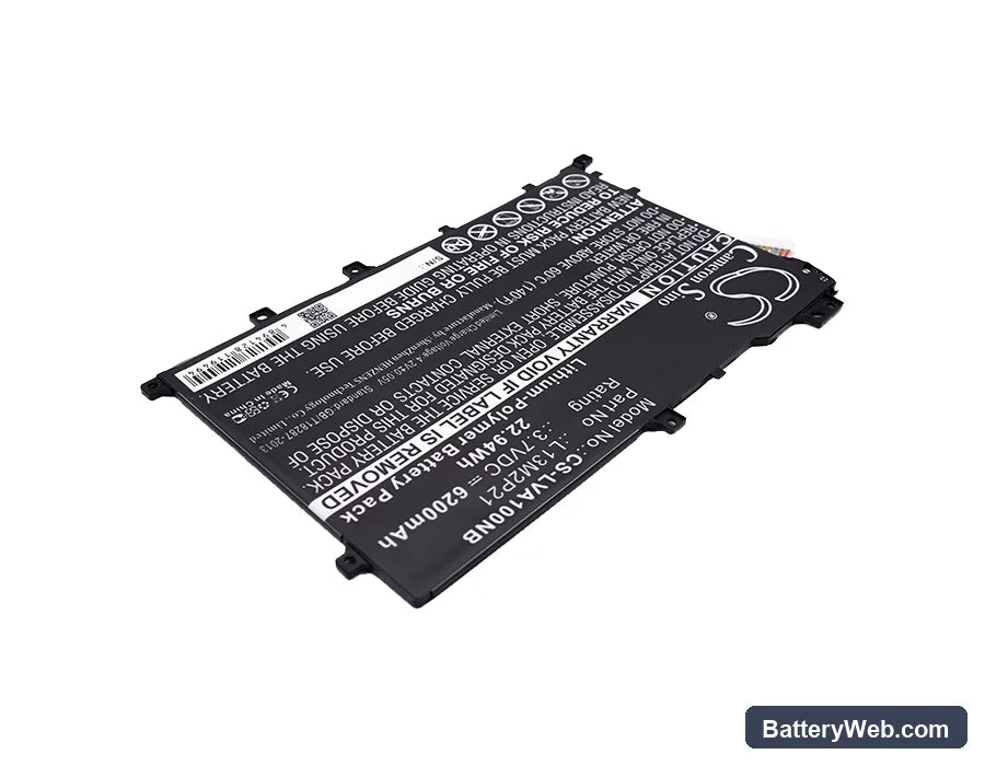 Lenovo Ideapad A10 Replacement Battery, 3.7V, 6200mAh, Li-Polymer 2