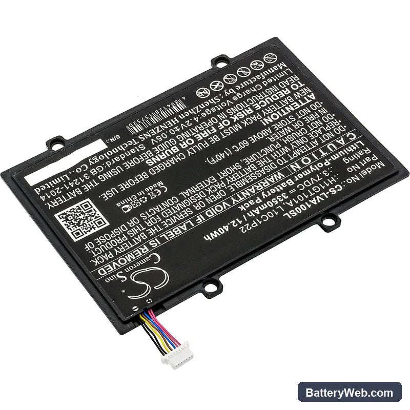 Lenovo Idepad A1 Replacement Battery, 3.7V, 3350mAh, Li-Polymer 2