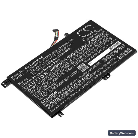 Lenovo xiaoxin Air 15 2019 Replacement Battery, 15.2V, 4550mAh, Li-Polymer 1