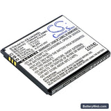 Lenovo A2580 Replacement Battery, 3.7V, 1700mAh, Li-Polymer 1