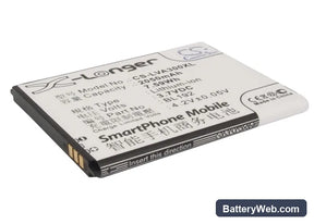 Lenovo A300 Replacement Battery, 3.7V, 2050mAh, Li-ion 1