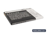 Lenovo A300 Replacement Battery, 3.7V, 2050mAh, Li-ion 4