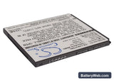 Lenovo A706 Replacement Battery, 3.7V, 1350mAh, Li-ion 2