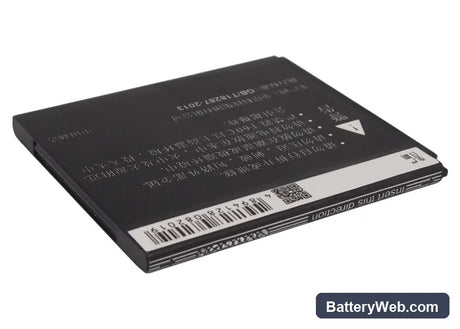 Lenovo A706 Replacement Battery, 3.7V, 1350mAh, Li-ion 3