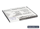 Lenovo S898ts Replacement Battery, 3.7V, 2050mAh, Li-ion 2