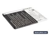 Lenovo S898ts Replacement Battery, 3.7V, 2050mAh, Li-ion 4