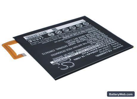 Lenovo IdeaPad A8 Replacement Battery, 3.8V, 4250mAh, Li-Polymer 3