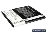 Lenovo S889T Replacement Battery, 3.7V, 2050mAh, Li-ion 3