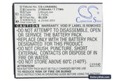 Lenovo A8 Replacement Battery, 3.7V, 2100mAh, Li-ion 5