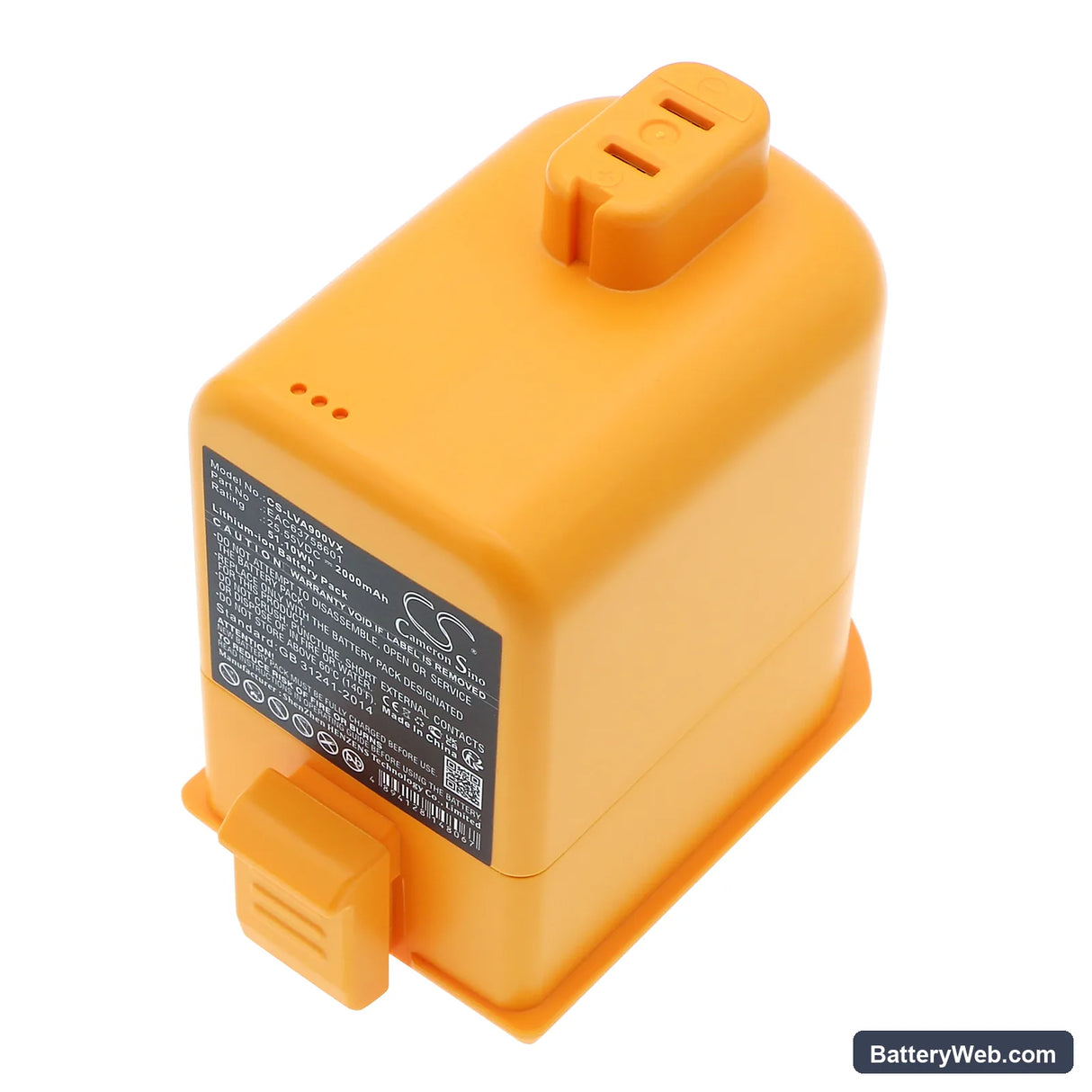LG A902RM Replacement Battery, 25.55V, 2000mAh, Li-ion 1