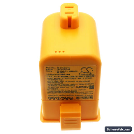 LG A902RM Replacement Battery, 25.55V, 3500mAh, Li-ion 3