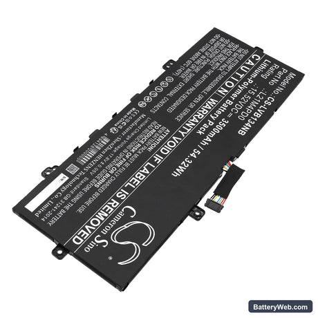 Lenovo ThinkBook 13s G4 IAP-21AR001BGE Replacement Battery, 15.52V, 3500mAh, Li-Polymer 2