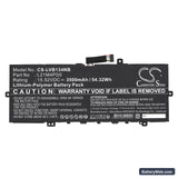 Lenovo ThinkBook 13s G4 IAP-21AR001BGE Replacement Battery, 15.52V, 3500mAh, Li-Polymer 3