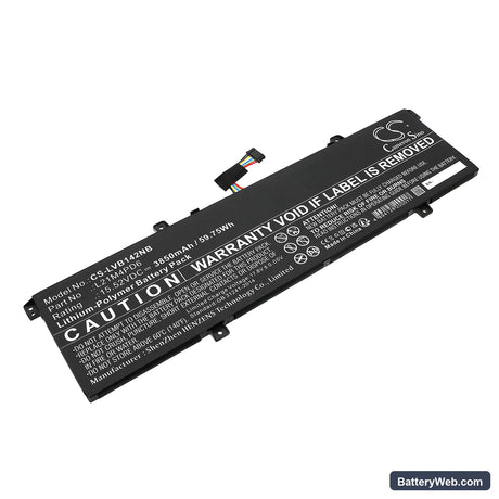 Lenovo ThinkBook 14 G4 IAP 21CX000HRE Replacement Battery, 15.52V, 3850mAh, Li-Polymer 1