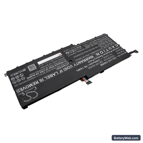 Lenovo ThinkPad X1 Carbon 2016 Replacement Battery, 15.2V, 3300mAh, Li-Polymer 2