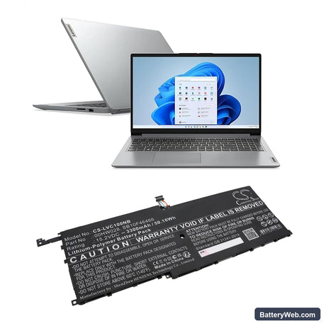 Lenovo ThinkPad X1 Carbon 2016 Replacement Battery, 15.2V, 3300mAh, Li-Polymer 6