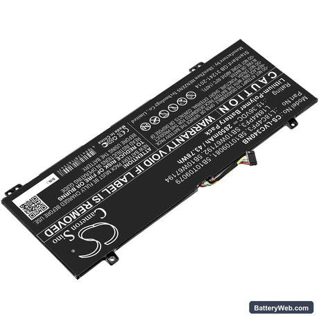Lenovo IdeaPad C340-14IWL Replacement Battery, 15.36V, 2850mAh, Li-Polymer 2