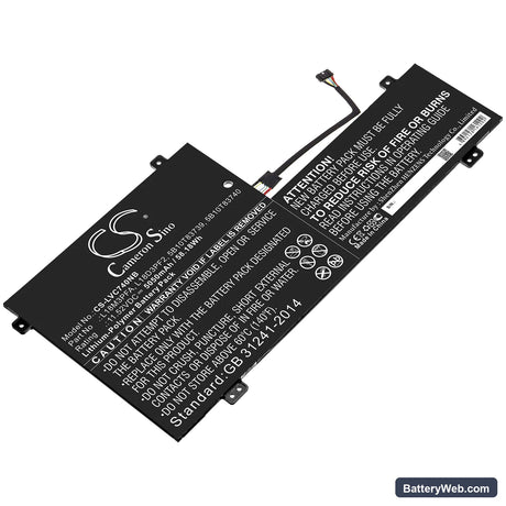 Lenovo Yoga C740 Replacement Battery, 11.52V, 5050mAh, Li-Polymer 1
