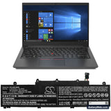 Lenovo ThinkPad E14 Gen2-20TA000DGE Replacement Battery, 11.34V, 3950mAh, Li-Polymer 5