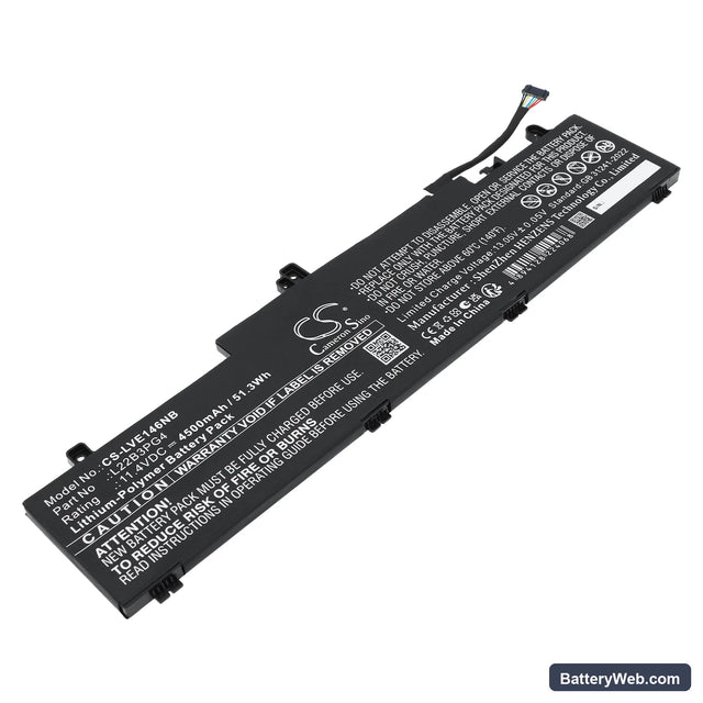 Lenovo ThinkPad E14 Gen 6 Replacement Battery, 11.4V, 4500mAh, Li-Polymer 1