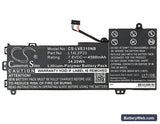 Lenovo E31 Replacement Battery, 7.6V, 4500mAh, Li-Polymer 5