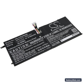 Lenovo ThinkPad X1 Carbon 3460-22U Replacement Battery, 14.8V, 3100mAh, Li-Polymer 1