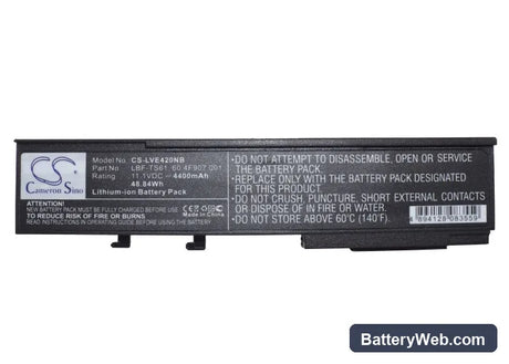 Lenovo E390 Replacement Battery, 11.1V, 4400mAh, Li-ion 5