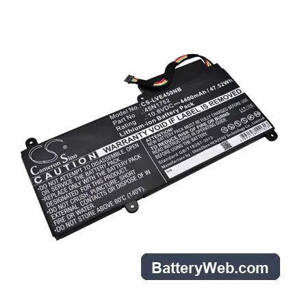 Lenovo ThinkPad E450 Replacement Battery, 10.8V, 4400mAh, Li-ion 1
