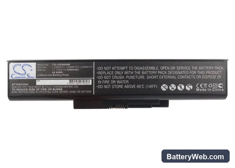Lenovo E46 Replacement Battery, 11.1V, 4400mAh, Li-ion 5
