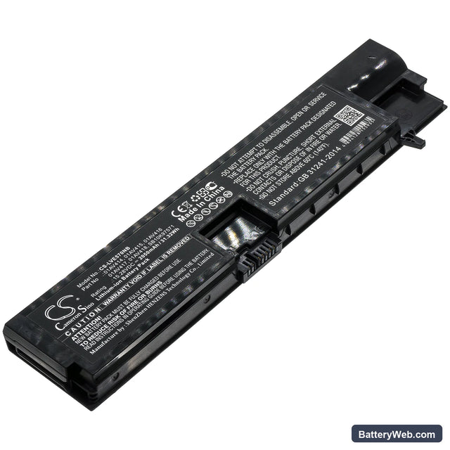 Lenovo ThinkPad E570 Replacement Battery, 15.28V, 2050mAh, Li-ion 1
