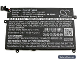 Lenovo Thinkpad E470 Replacement Battery, 10.95V, 4100mAh, Li-Polymer 3