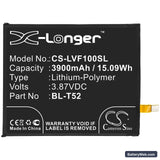 LG Wing 5G Replacement Battery, 3.87V, 3900mAh, Li-Polymer 3