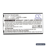 NTT DoCoMo L09C Replacement Battery, 3.7V, 2400mAh, Li-ion 3
