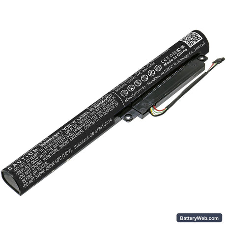 Lenovo IdeaPad Flex 10 Replacement Battery, 11.1V, 2200mAh, Li-ion 1
