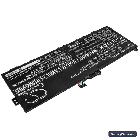 Lenovo IdeaPad Flex 5 1470 Replacement Battery, 7.68V, 6450mAh, Li-Polymer 2