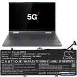 Lenovo Flex 5G Replacement Battery, 7.7V, 7800mAh, Li-Polymer 5