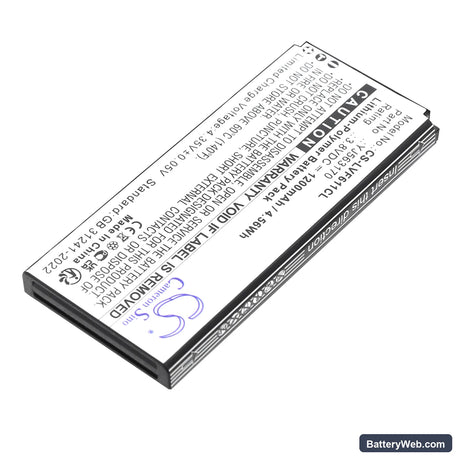Linkvil Fanvil W610W Replacement Battery, 3.8V, 1200mAh, Li-Polymer 2