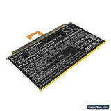 Lenovo Pad Pro 2021 Replacement Battery, 3.85V, 8400mAh, Li-Polymer 1