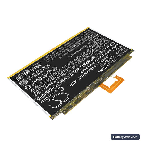 Lenovo Pad Pro 2021 Replacement Battery, 3.85V, 8400mAh, Li-Polymer 2