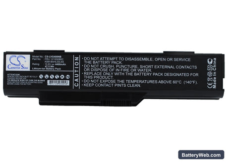 Lenovo 3000 G410 Replacement Battery, 10.8V, 4400mAh, Li-ion 5